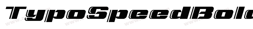 TypoSpeedBoldDemo It字体转换